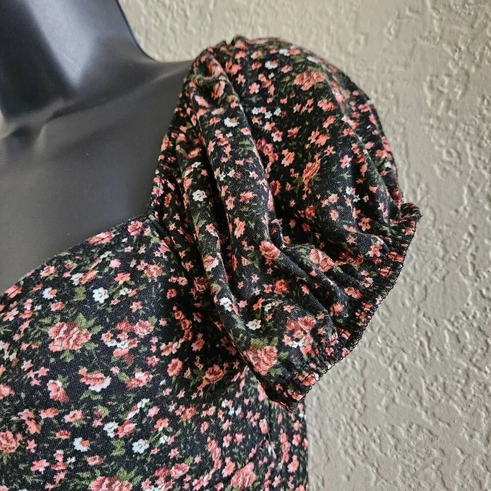 Reformation Puff Sleeve Y2K Blouse